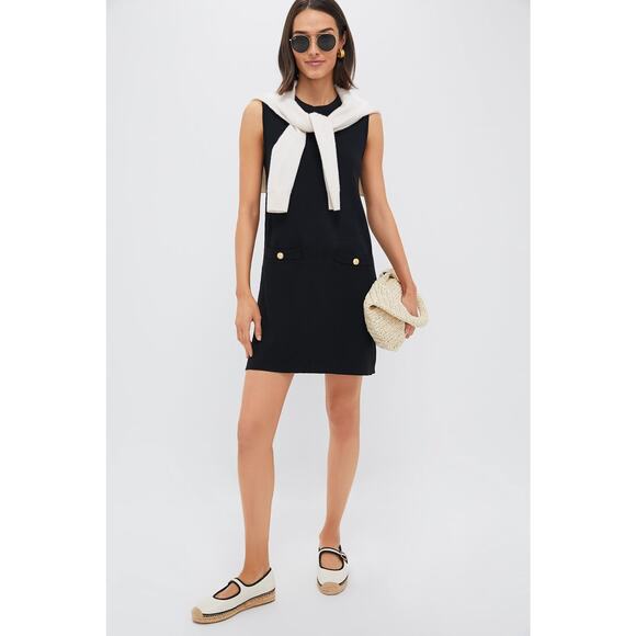 POMANDER PLACE Black Knit Malley Dress Size S NWT Retail $148 Tuckernuck - Picture 7 of 8